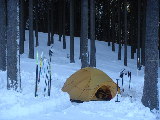 Wintercamping im Harz Vl
